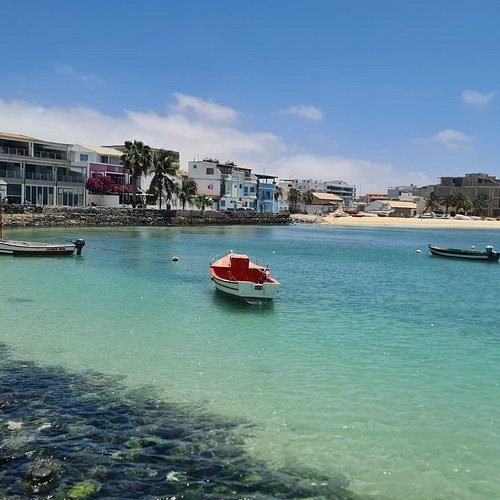 Vila de Sal Rei, o centro urbano da Ilha da Boa Vista
